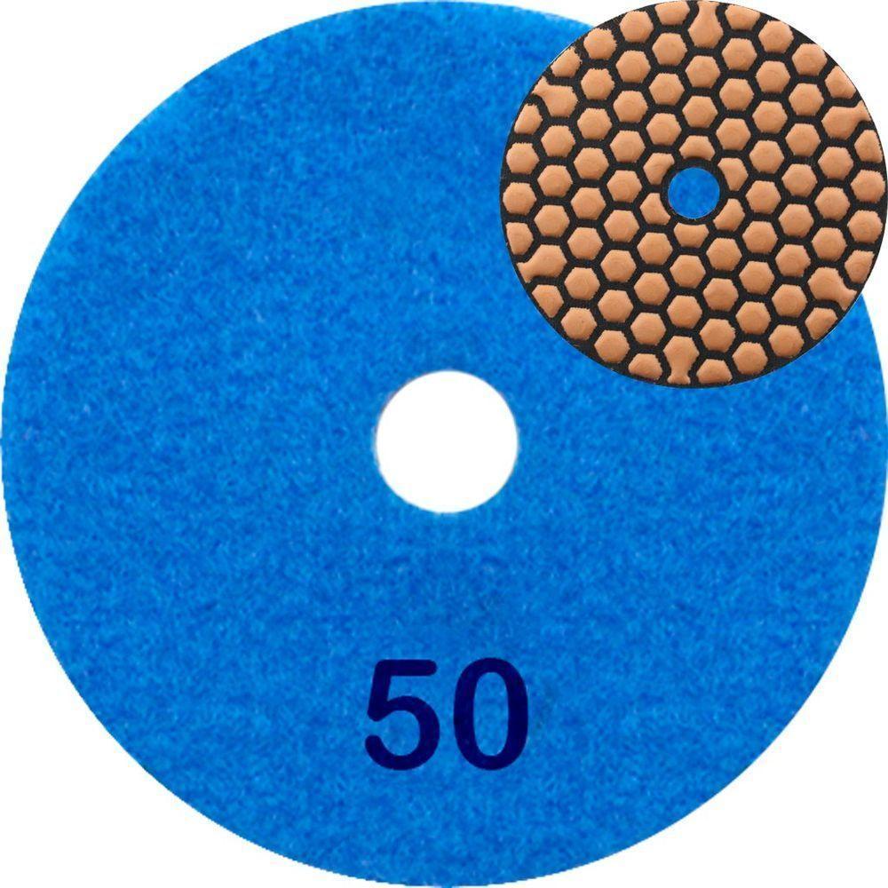 Kit 2 Disco Lixa Polimento A Seco Mármore 10 Cm Grão 50 - 1