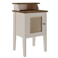 Mesa De Canto E Cabeceira Mesinha De Apoio Charlotte Pinho / Off White - 1