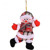 Kit 8 Pendentes árvore De Natal Noel Urso Neve Rena 18cm - 7