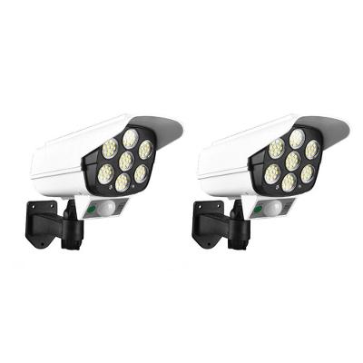 Luminaria Solar Camera Falsa 77 Leds