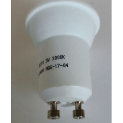 Lâmpada Mini Dicróica Gu10 Led 3w Bivolt Branco Quente Frio