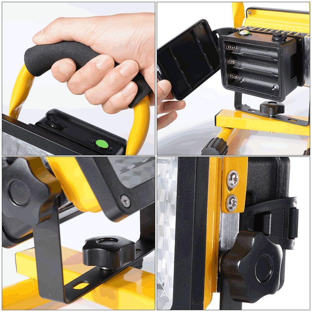 Refletor Holofote LED Portátil Resistente à Água GT111 - 6