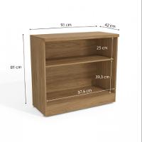 Armário Balcão Office Versátil Com Chave 1011a Kappesberg Itapua - 3