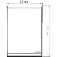 Placa 4x2 + 1 Interruptor Simples E 1interruptor Paralelo 10a 250v - Branco - 3