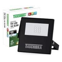 Refletor Tr Led 10w Slim 6500k Preto Preto - 10w - 1