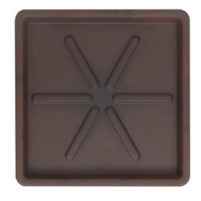 Base Quadrada 30 X 3 Cm Cor 09 - Antique Rusty