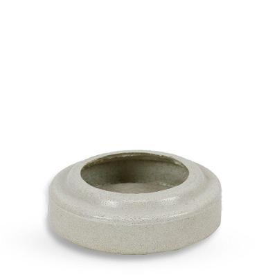 Prato Vaso Loft 13 X 3 Cm Cor 17 - Antique Branco