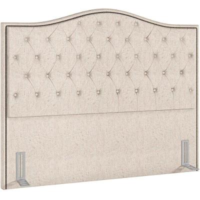 Cabeceira Cama Box Casal Queen 160cm P05 Grécia Bege Claro