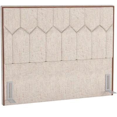Cabeceira Cama Box Casal King 195cm P05 Londres Bege Claro