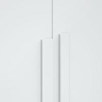 Guarda-roupa Casal Easy Slim 8 Portas Com Pés Branco - 7