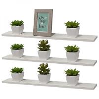 Kit 3 Prateleiras 60 X 15cm Branca Suporte Invisível - 2