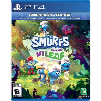 Jogo The Smurfs: Mission Vileaf Smurftastic Edition PS4