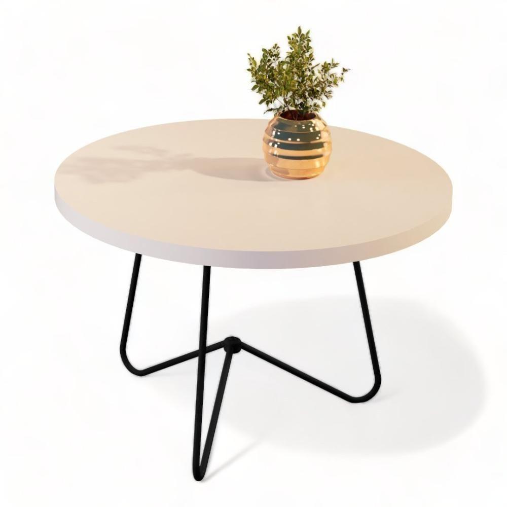 Mesa De Centro Jb 8006 Pérola E Preto Bechara - 3