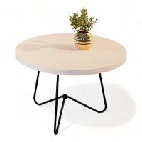 Mesa De Centro Jb 8006 Pérola E Preto Bechara - 3