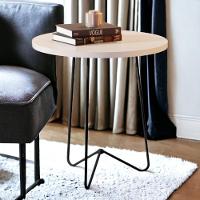 Mesa De Apoio Jb 8004 Pérola E Preto Bechara - 1