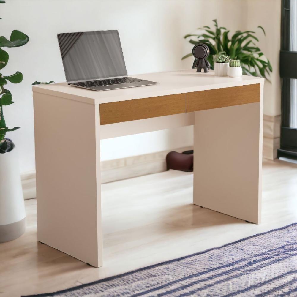 Escrivaninha Sofisticada Jb 6080 Pérola E Nature Bechara - 1