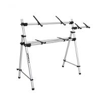 Rack Suporte Profissional Titanium Ty215 Bem P/ 2 Teclados + Suporte De Notebook - 3