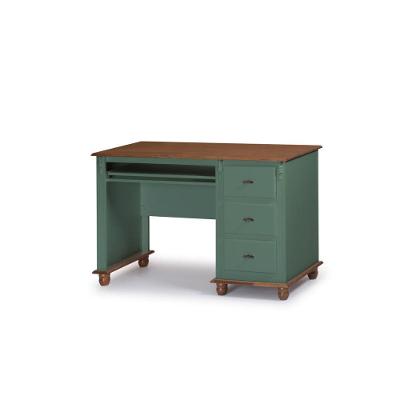 Escrivaninha 132cm 3 Gavetas Verde Musgo
