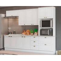 Cozinha Completa Americana (2 Aéreos, 2 Balcões, 1 Paneleiro, 2 Complemento) 7 Peças Branco - Henn - 1