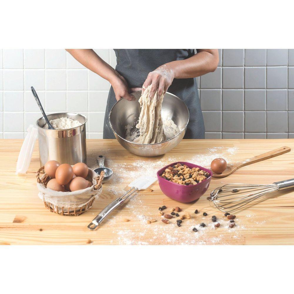 Pote Tramontina Cucina Em Aço Inox Para Mantimentos Com Tampa Plástica 16 Cm 3,4 L Tramontina - 3