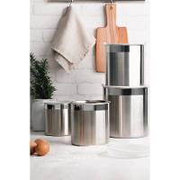 Pote Tramontina Cucina Em Aço Inox Para Mantimentos Com Tampa Plástica 16 Cm 3,4 L Tramontina - 6