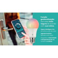 Lâmpada De Led Smart Base E27 10 W Bivolt Com 16 Milhões De Cores Rgbw Wi-fi + Bluetooth - 3