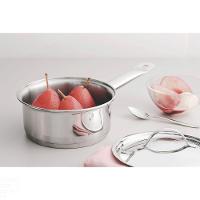 Panela Professional Em Aço Inox Fundo Triplo Com Tampa Plana Detalhe Satinado 16 Cm 1,4 L - 8