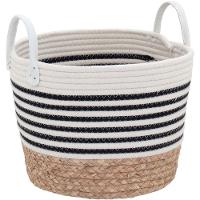 Veredas Cesta Fibra Preto 3Pç - 9