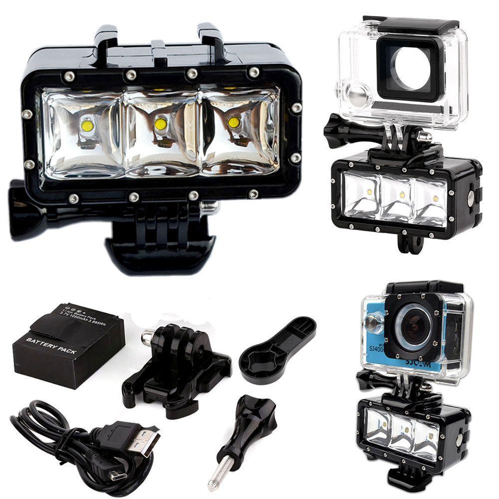 Luminária Flash Light À Prova D'Água para GoPro e Similares - 5