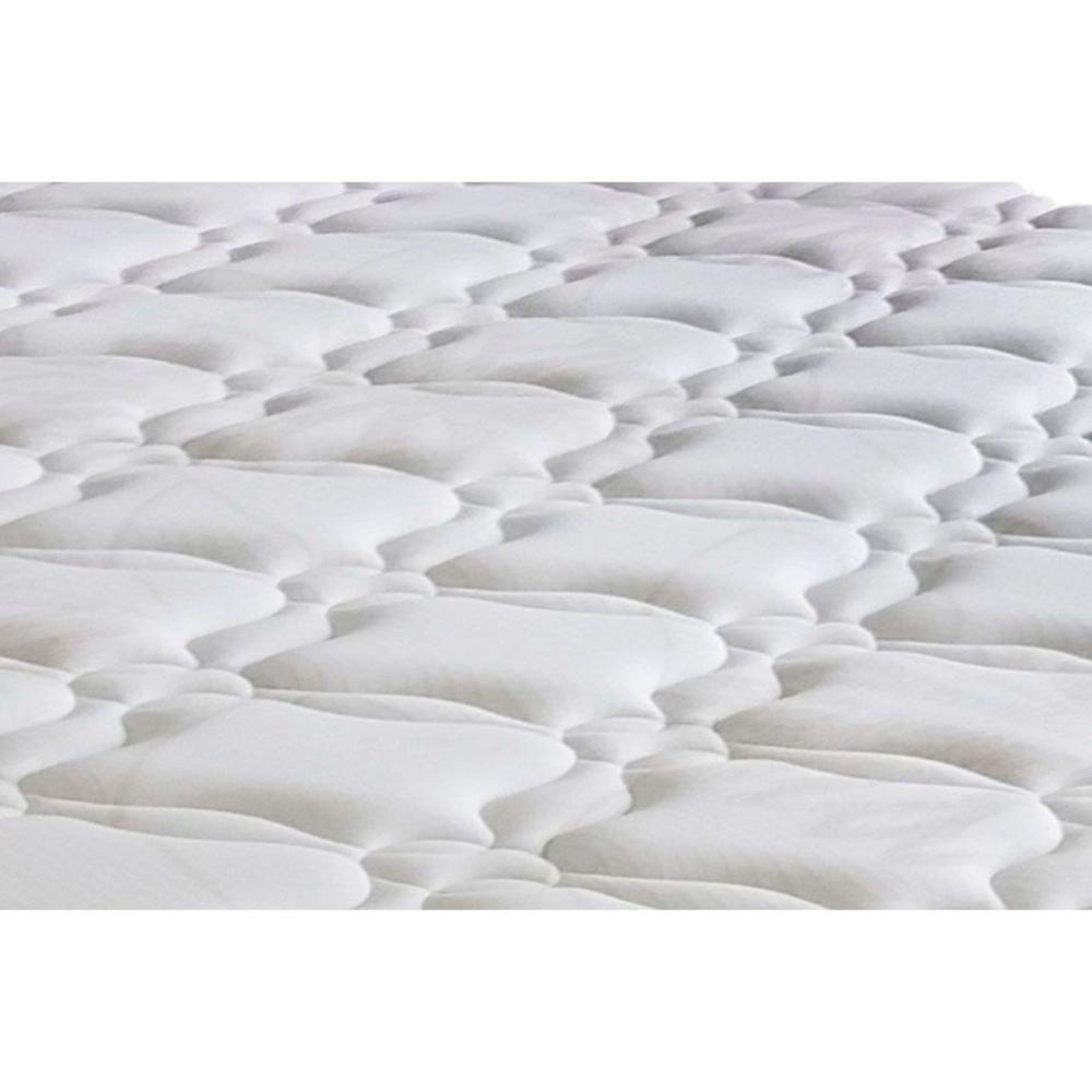 Cama Box King: Colchão Molas Pocket Ensacadas Castor  Revolution Híbrido + Base CRC Suede Marrom(193x203) - 6