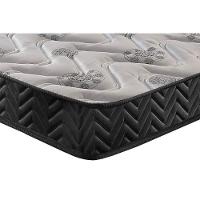 Cama Box Solteiro: Colchão Espuma Paropas D23 Pasquale + Base Unviersal Suede Black CRC(88x188) - 5