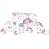 Kit Cobre Leito Rolinho Solteiro + Porta Travesseiro Toque Macio Era Uma Vez - 1