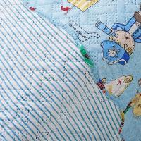 Kit Cobre Leito Rolinho Solteiro + Porta Travesseiro Toque Macio Treasure - 5