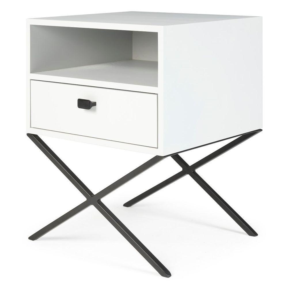 Mesa Cabeceira Santiago Branco - 1