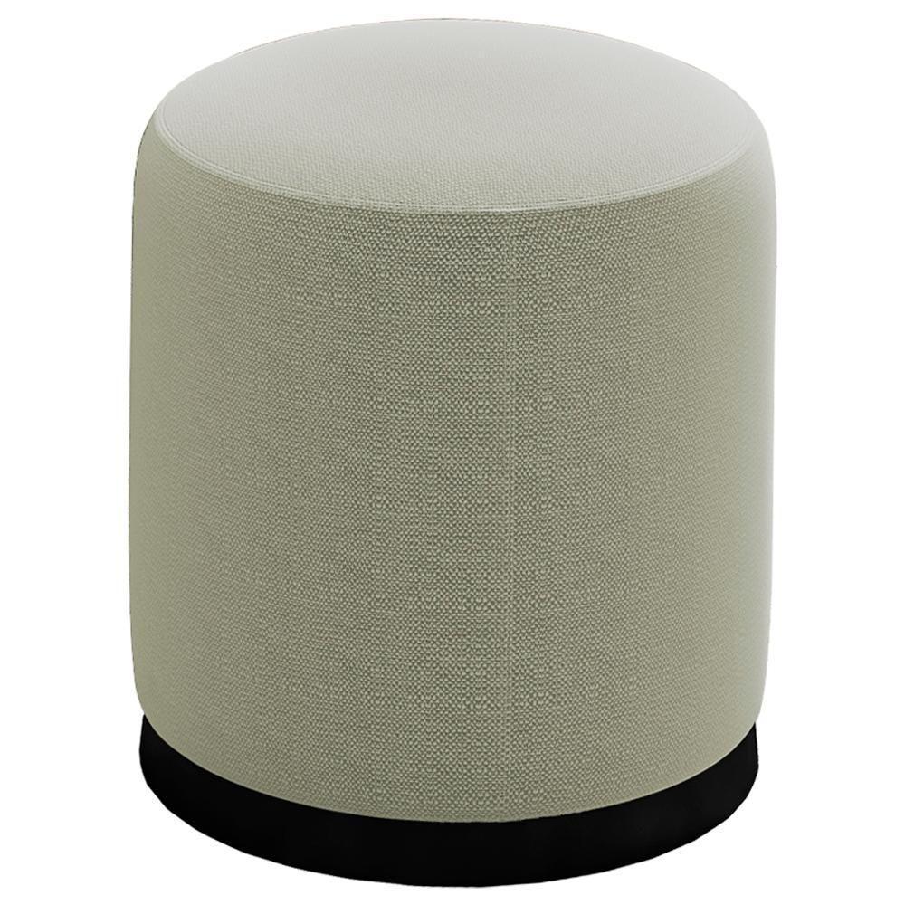 Puff Puf Para Sala Base Metal Saien Linho Sl 76 Peer Sl 76 - 1