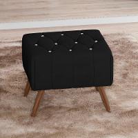 Puff Puf Para Sala Pes Madeira Trit Veludo Sl 944 Peer Sl 944 - 2