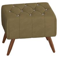 Puff Puf Para Sala Pes Madeira Trit Veludo Sl 945 Peer Sl 945 - 1