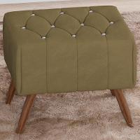 Puff Puf Para Sala Pes Madeira Trit Veludo Sl 945 Peer Sl 945 - 5