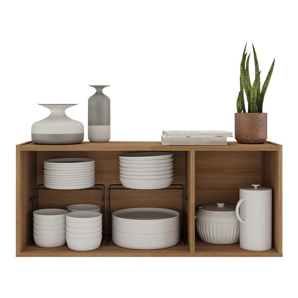 Aparador Buffet Suspenso 3 Portas Multimóveis Mp8001 Rustic Rustic - 5