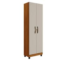 Armário Multiuso Sparta 2 Portas Com Chave Benetil Cinamomo Off White - 1