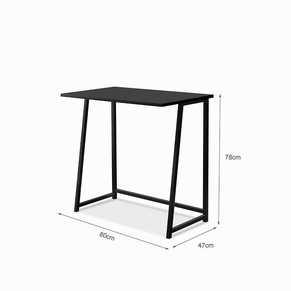 Escrivaninha Mesa Dobravel Office E Estudo Jade Klm Store Preto-preto - 2