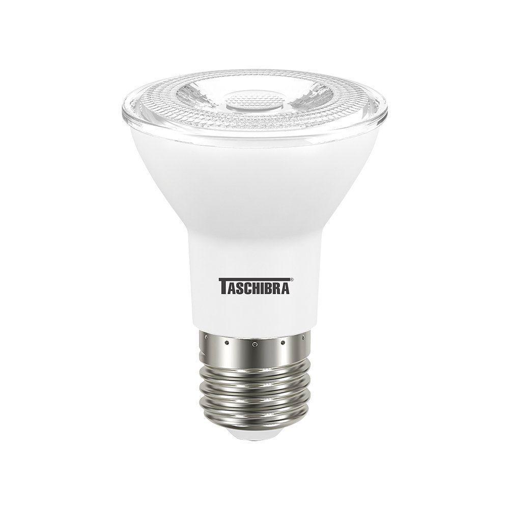 Lâmpada Led Par 20 7w E27 Ip65 Taschibra Bivolt 2700k Luz Quente - 1