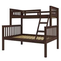 Beliche Com Cama De Casal Castanho Escuro Madeira Pinus - Saraiva - 4