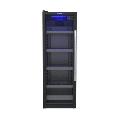 Cervejeira Expositora 200L Blue Light Porta De Vidro Invertida EXPVQBL200PI 110V