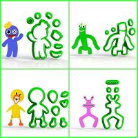 Cortador Kit Roblox Rainbow Friends 4 Modelos Modulares Tamanho 5 Cm - 1