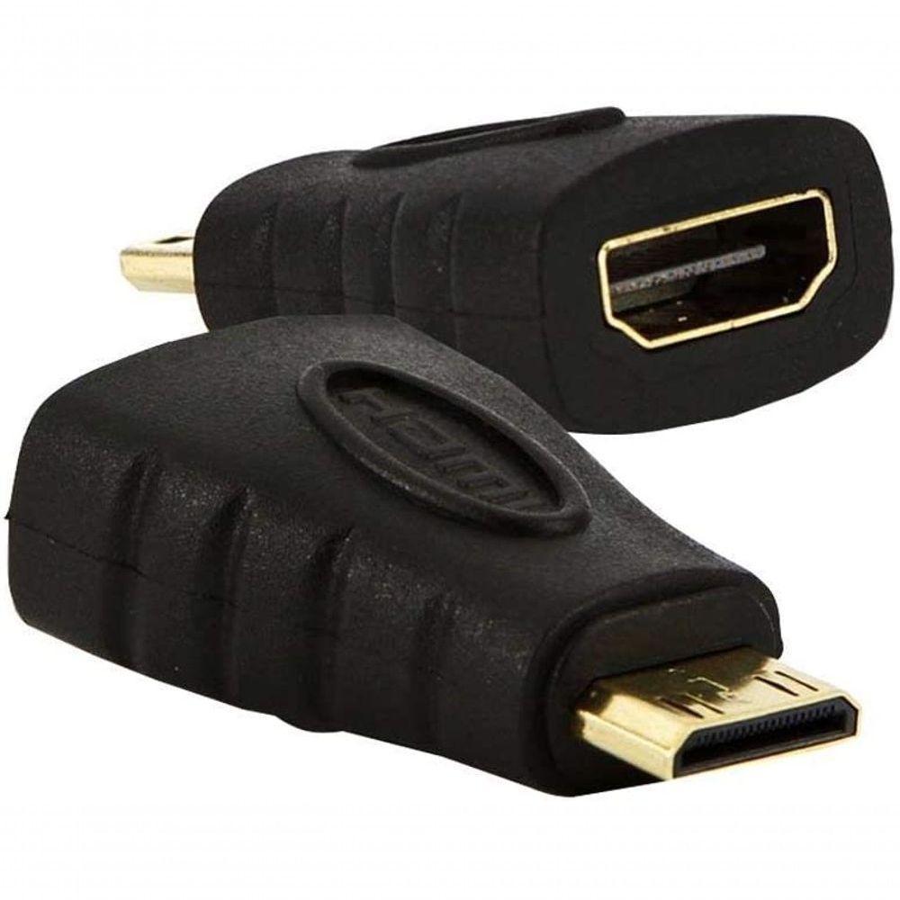 Adaptador Hdmi F X Mini Hdmi M - 2