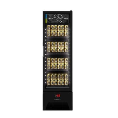Cervejeira Expositor Vertical Porta De Vidro 293 Litros Vn28rh All Black 127v - Metalfrio 127V
