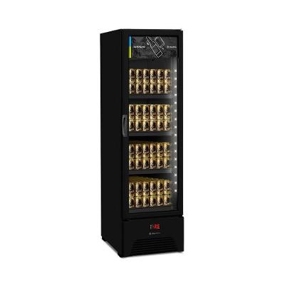 Cervejeira Expositor Vertical Porta De Vidro 293 Litros Vn28rh All Black 127v - Metalfrio 127V