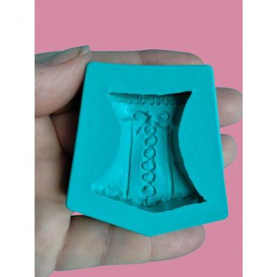 Molde Em Silicone Espartilho Despedida De Solteiro