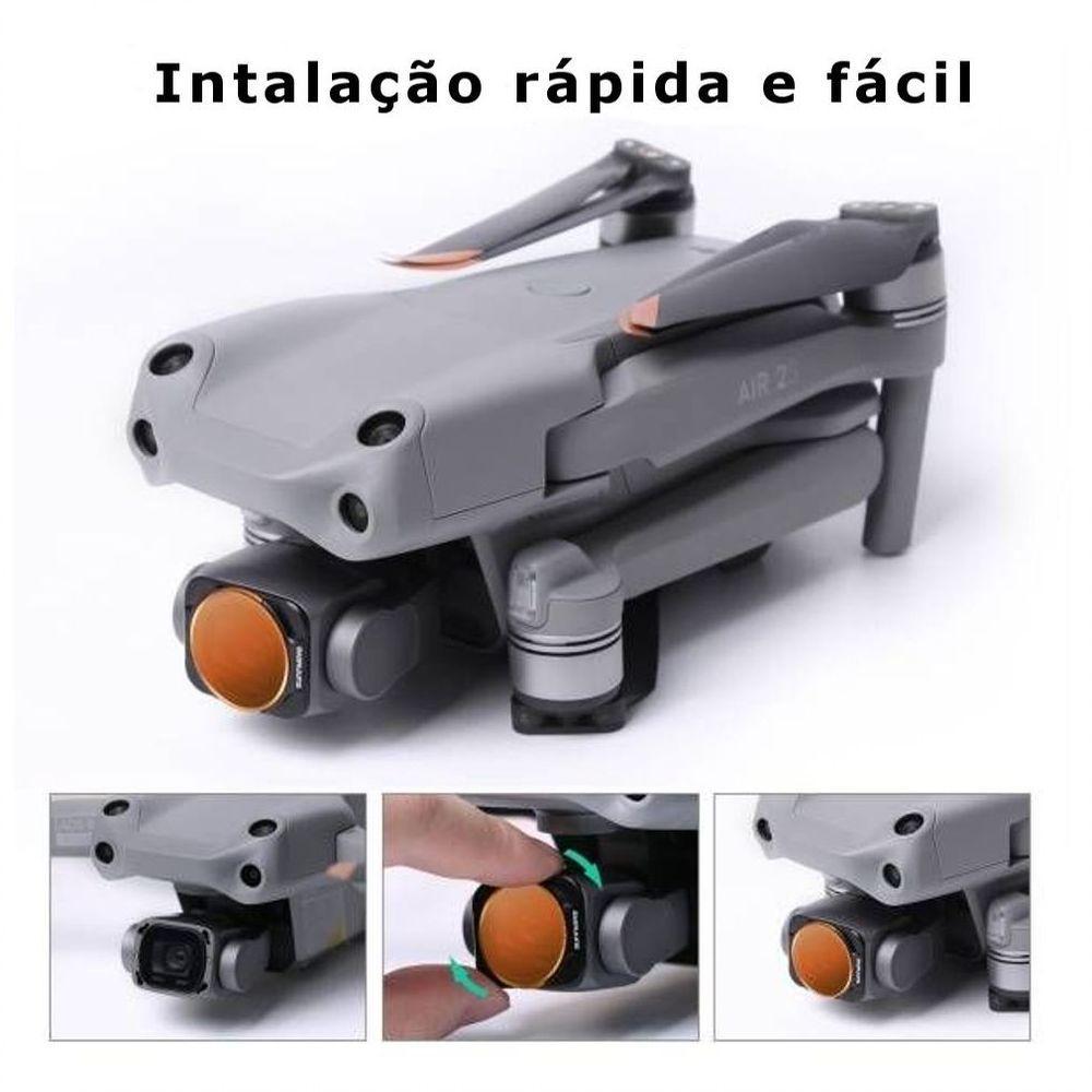 Filtro de lente MCUV Para Drone DJI Mavic Air 2S - 2